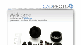 What Cadproto.com website looked like in 2016 (7 years ago)