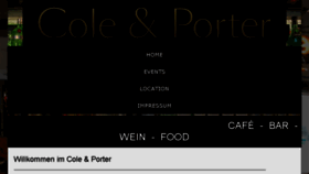 What Coleandporter.de website looked like in 2016 (7 years ago)