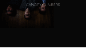 What Canopyclimbersmusic.com website looked like in 2016 (7 years ago)