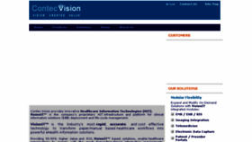 What Contecvision.com website looked like in 2016 (7 years ago)