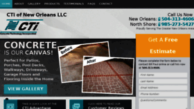 What Ctiofneworleans.com website looked like in 2016 (7 years ago)