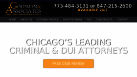 What Criminallawyer-chicago.com website looked like in 2016 (7 years ago)