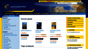 What Cartographia.hu website looked like in 2016 (7 years ago)