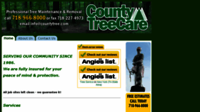 What Countytree.com website looked like in 2016 (7 years ago)