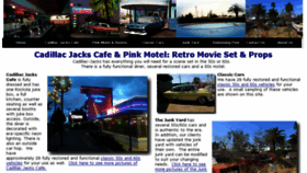 What Cadillac-jacks.com website looked like in 2016 (7 years ago)