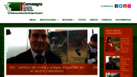 What Conveagro.org.pe website looked like in 2016 (7 years ago)