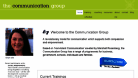 What Communicationgroup.com.au website looked like in 2016 (7 years ago)