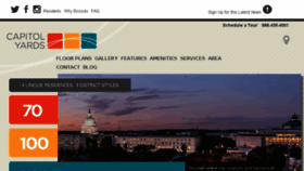 What Capitolyardsdc.com website looked like in 2016 (7 years ago)