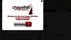 What Chapelhillwinecompany.com website looked like in 2016 (7 years ago)
