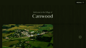 What Canwood.ca website looked like in 2016 (7 years ago)
