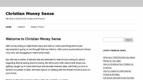 What Christianmoneysense.com website looked like in 2016 (7 years ago)