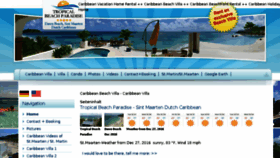 What Caribbean-villa.info website looked like in 2016 (7 years ago)