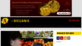 What Czasnabieganie.pl website looked like in 2017 (8 years ago)