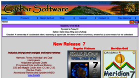 What Catharsoftware.com website looked like in 2017 (7 years ago)
