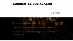 What Corrientessocialclub.co.uk website looked like in 2017 (7 years ago)