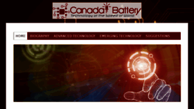 What Canada-battery.ca website looked like in 2017 (7 years ago)