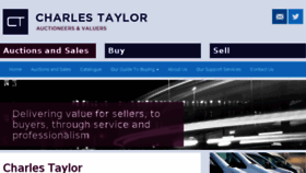 What Charlestaylor.co.uk website looked like in 2017 (7 years ago)