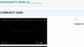What Communitybanksj.com website looked like in 2017 (7 years ago)