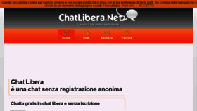 What Chatlibera.it website looked like in 2017 (7 years ago)