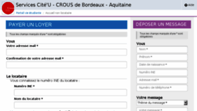 What Cite-u.crous-bordeaux.fr website looked like in 2017 (7 years ago)