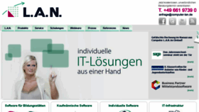 What Computer-lan.de website looked like in 2017 (7 years ago)