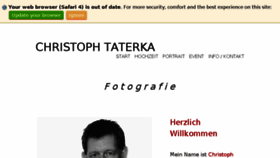 What Christoph-taterka.de website looked like in 2017 (7 years ago)