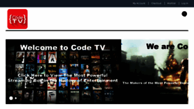 What Codetvbox.com website looked like in 2017 (7 years ago)