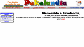 What Castillospekelandia.net website looked like in 2017 (7 years ago)