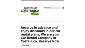 What Costaricalocationvoiture.com website looked like in 2017 (7 years ago)