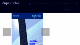 What Copexsolar.com website looked like in 2017 (7 years ago)
