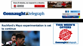 What Con-telegraph.ie website looked like in 2017 (7 years ago)