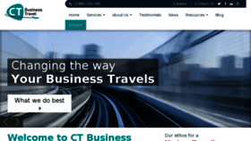 What Ctbusinesstravel.co.uk website looked like in 2017 (7 years ago)