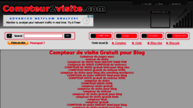 What Compteur2visite.com website looked like in 2017 (7 years ago)