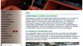 What Cabrio.nl website looked like in 2017 (7 years ago)