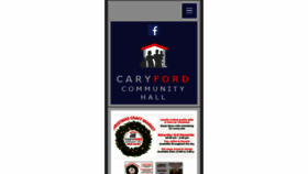 What Caryfordhall.co.uk website looked like in 2017 (7 years ago)