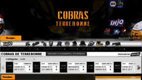 What Cobrasterrebonne.com website looked like in 2017 (7 years ago)