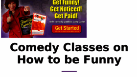 What Comedyworkshops.com website looked like in 2017 (7 years ago)