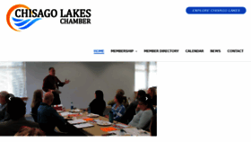What Chisagolakeschamber.com website looked like in 2017 (7 years ago)