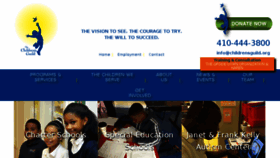 What Childrensguild.org website looked like in 2017 (7 years ago)