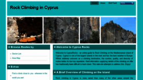 What Cyprusrocks.eu website looked like in 2017 (7 years ago)