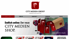 What City-medien.com website looked like in 2017 (7 years ago)