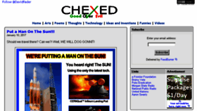 What Chexed.com website looked like in 2017 (7 years ago)