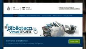 What Campusvirtual.ssaver.gob.mx website looked like in 2017 (7 years ago)