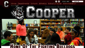 What Cooperisd.net website looked like in 2017 (7 years ago)