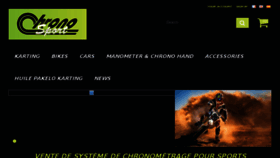 What Chrono-sport.fr website looked like in 2017 (7 years ago)