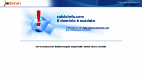 What Calcioinfo.com website looked like in 2017 (7 years ago)
