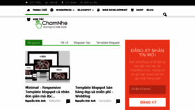 What Chamnhe.com website looked like in 2017 (7 years ago)