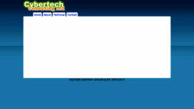 What Cybertech.ie website looked like in 2017 (7 years ago)