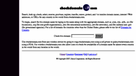 What Checkdomain.com website looked like in 2017 (8 years ago)