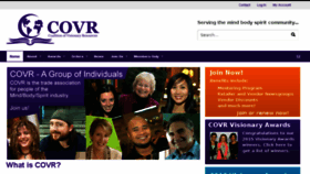 What Covr.org website looked like in 2017 (8 years ago)
